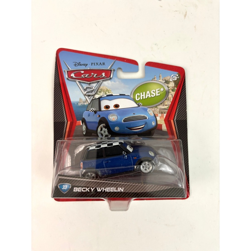 2012 Disney Pixar Cars 2 Becky Wheelin #33 CHASE W6689 Limited Sealed